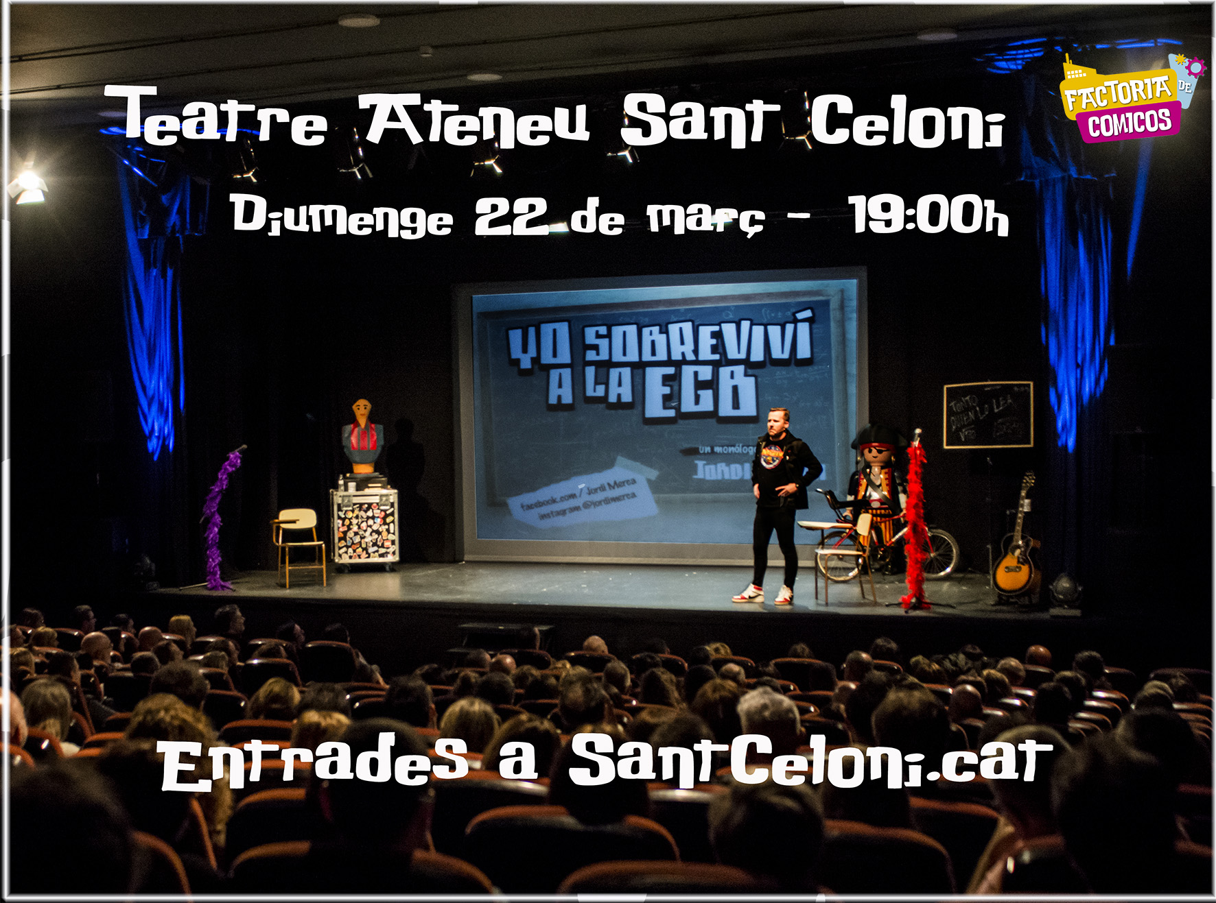 Yo sobrevivi a la EGB Teatre Sant Celoni 2020